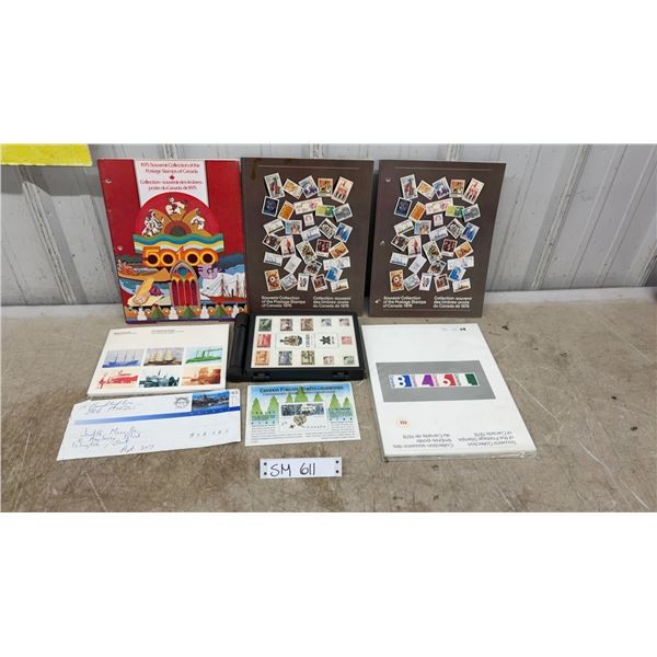 Canada Post Souvenir Postage Stamp Collections 1975, 1976, 1978, Ships, Forests
