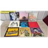 Image 1 : Lot of 9 Vinyl Records Including Madonna, Aerosmith, Chicago, Dire Straits, Ike & Tina and More