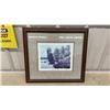 Image 2 : "Spirit on the Wings" Framed Bald Eagle Print by Derk -20.5 x 18.5"
