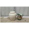 Image 10 : Ceramic Pitcher and Lidded Olive Jar Set With Spoon, Norman's Rockwell Plates and More