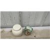 Image 11 : Ceramic Pitcher and Lidded Olive Jar Set With Spoon, Norman's Rockwell Plates and More