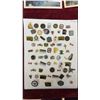 Image 2 : Collection of 100 and More Vintage Lapel Pins Including Roadeo '91, Canadian Provincial