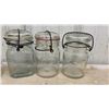 Image 4 : Vintage Glass Canning Jars Including Perfect Seal and Aluminum Pitchers Lot