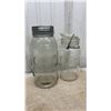 Image 5 : Vintage Glass Canning Jars Including Perfect Seal and Aluminum Pitchers Lot
