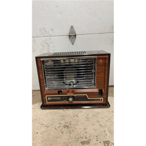 Mastercraft by Sunbeam Radiant Kerosene Heater with Push-Button Ignition and Fuel Gauge