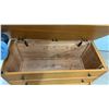 Image 4 : Wooden Cedar Hope Chest with Faux Drawer Front, 21 x 18 x 40"
