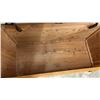 Image 5 : Wooden Cedar Hope Chest with Faux Drawer Front, 21 x 18 x 40"