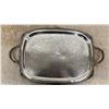 Image 10 : Silver-Plated Tea and Coffee Set with Tray, Creamer, Sugar Bowl, and Flower Frog Holder