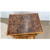 Image 9 : Wooden Rolling Utility Cart, 24 x 19 x 27" and End Table With Lower Shelf, 24 x 19 x 26"