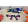 Image 3 : Nerf Fortnite AR-L Dart Blaster with Assorted Nerf Blasters and Slingshots