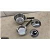 Image 9 : Assorted T-fal Non-Stick Frying Pans, Stainless Steel Saucepan, The Rock Glass Lid and Others