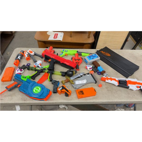 Nerf N-Strike Elite XD Rotofury Blaster and More Assorted Nerf Blasters and Accessories