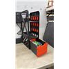 Image 6 : Nerf Blaster Modular Storage Rack with Assortment of Elite Darts and Rival Foam Rounds