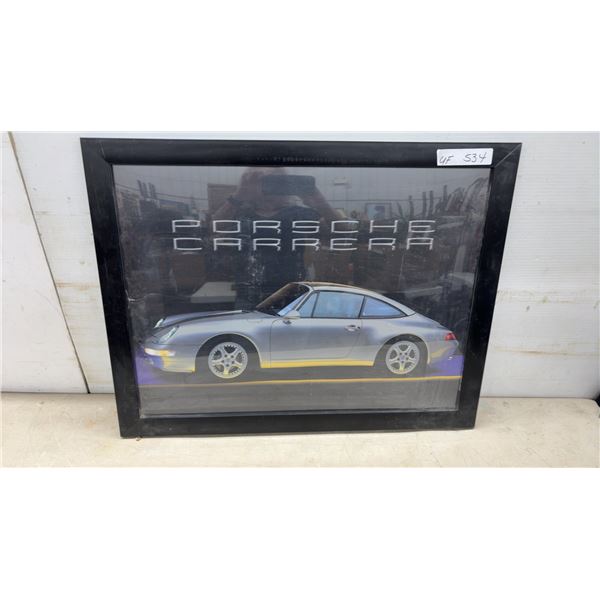 Framed Porsche 911 Carrera 993 Generation Picture, 21 x 26"