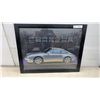 Image 1 : Framed Porsche 911 Carrera 993 Generation Picture, 21 x 26"