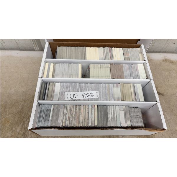 Large Box of Assorted Upper Deck Hockey Trading Cards, Prizm, Future Watch, Trilogy and More