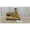 Image 1 : Vintage United Self Starting "Fisherman's Dream" Animated Electric Mantel Clock, Circa 1940s