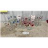 Image 1 : Assorted Branded Beer Glasses and Pitchers Including Labatt's, Pabst, Budweiser, Tiger and More