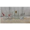 Image 3 : Assorted Branded Beer Glasses and Pitchers Including Labatt's, Pabst, Budweiser, Tiger and More