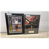 Image 1 : Steelers 6-Time Super Bowl Champions Ticket Display and Bobby Hull Blackhawks Framed Memorabilia