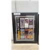 Image 2 : Steelers 6-Time Super Bowl Champions Ticket Display and Bobby Hull Blackhawks Framed Memorabilia