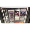 Image 3 : Steelers 6-Time Super Bowl Champions Ticket Display and Bobby Hull Blackhawks Framed Memorabilia