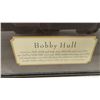 Image 6 : Steelers 6-Time Super Bowl Champions Ticket Display and Bobby Hull Blackhawks Framed Memorabilia