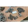 Image 7 : Assorted Metal Chains, One With Quick Links and One With Heavy-Duty Chain Hook