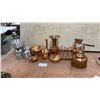 Image 1 : Copper Craft Partial Set, Aluminum Pancake Dispenser, Tea Kettle and More