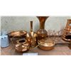 Image 4 : Copper Craft Partial Set, Aluminum Pancake Dispenser, Tea Kettle and More