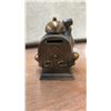 Image 3 : Vintage Cast Metal Still Banks Including "Time to Save" Clock and 2 Clowns