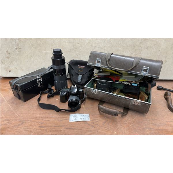 Nikon N50 35mm SLR Camera with AF Nikkor 28-80mm Lens, Voigtländer Rangefinder and More