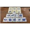 Image 1 : Delftware-Style Marine Life Hanging Tiles and Langley Ware Pacific Fishing Vessel Tile Coasters