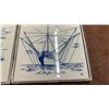 Image 7 : Delftware-Style Marine Life Hanging Tiles and Langley Ware Pacific Fishing Vessel Tile Coasters