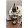 Image 5 : Vintage Silverplate Serveware, Cut Glass Dishes, Solingen Knife, Floral Tray, and More