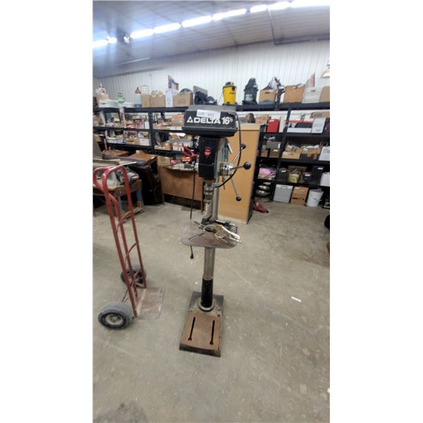 Delta 16 1/2" Floor-Standing Drill Press with Drill Press Vise