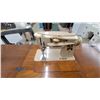 Image 2 : Vintage Singer 403A Slant-O-Matic Sewing Machine in Wooden Cabinet, Late 1950s-Early 1960s