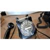 Image 7 : Vintage Western Electric Rotary Phones: Yellow 554 Wall, Black 500 Series, Black 302 3x