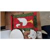 Image 7 : White Ceramic Oval Turkey Platter with Raised Design and More