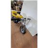 Image 2 : Gas-Powered Pocket Bike Mini Motorcycle with Yellow Body and Pull-Start Engine