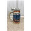 Image 13 : Budweiser "A Perfect Christmas" Holiday Stein and Three "Discovery of America" Commemorative Steins