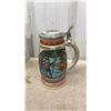 Image 15 : Budweiser "A Perfect Christmas" Holiday Stein and Three "Discovery of America" Commemorative Steins