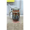 Image 5 : Budweiser "A Perfect Christmas" Holiday Stein and Three "Discovery of America" Commemorative Steins