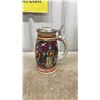 Image 7 : Budweiser "A Perfect Christmas" Holiday Stein and Three "Discovery of America" Commemorative Steins