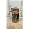 Image 9 : Budweiser "A Perfect Christmas" Holiday Stein and Three "Discovery of America" Commemorative Steins