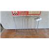 Image 3 : Vintage Bowes Seal Fast Stainless Steel Hose Clamps Wire Store Display Rack with Sign 20 x 20"