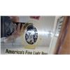 Image 5 : Coors Banquet "America's Fine Light Beer" Framed Advertising Bar Mirror with Wooden Frame 16 x 20"