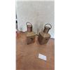 Image 6 : Pair of Vintage Brass Nautical Port Lanterns with Red Lens