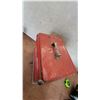 Image 3 : Vintage Picnic Cavalier "Drink Coca-Cola" Model 101 Red Metal Cooler with Chrome Handles