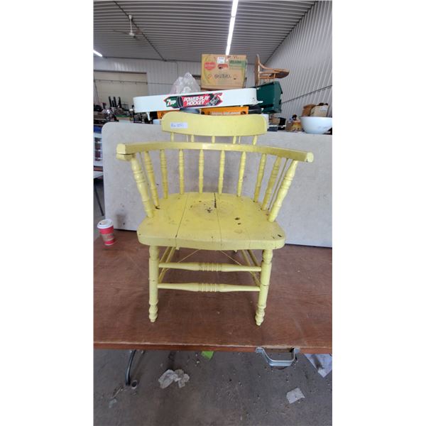 Railway Chair Built for the Cabose